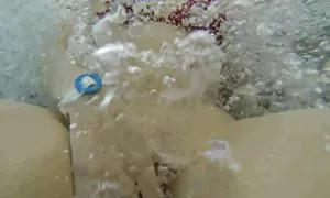 Young bitch went out on the veranda of the house and made hot masturbation